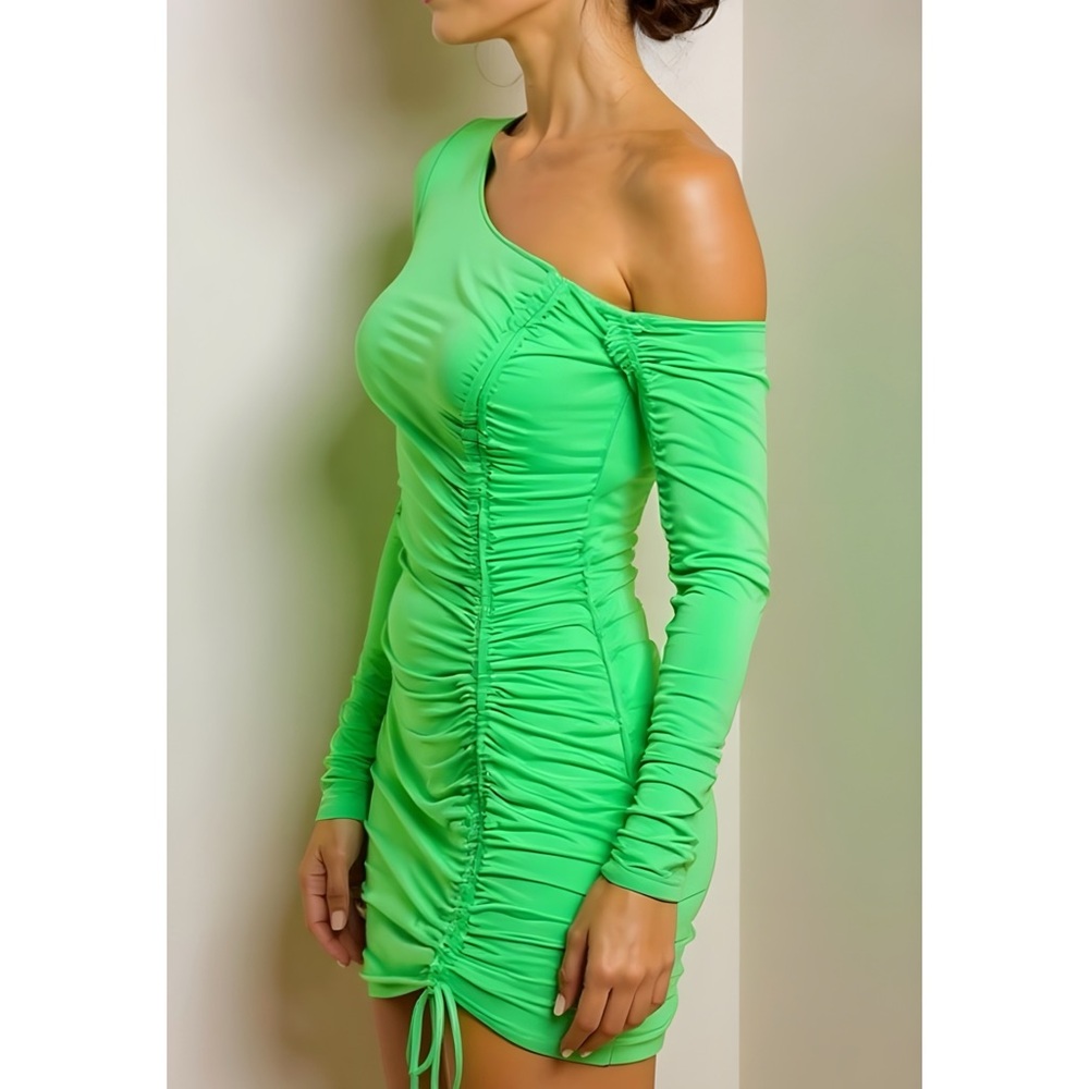 CAMILA COELHO Lena Mini Dress, Green, Small - Picture 2 of 12